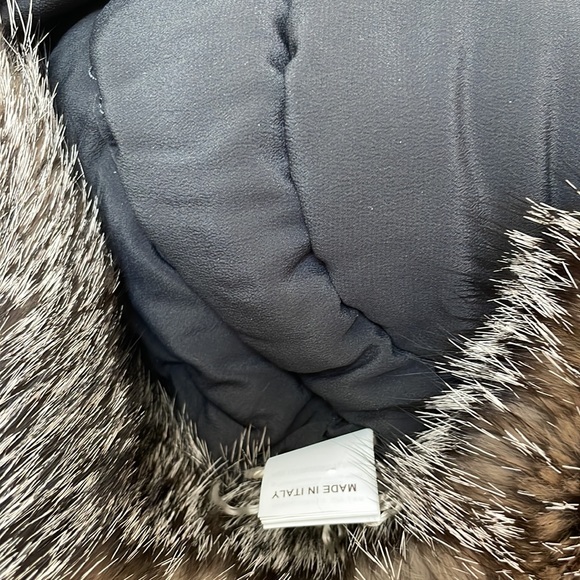 Brunello cucinelli velvet fur trapper
